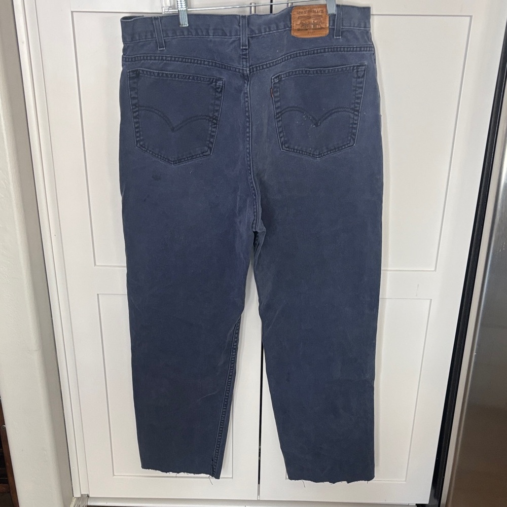 Levi's 540 Dark Navy Straight-Leg Jeans 42x34